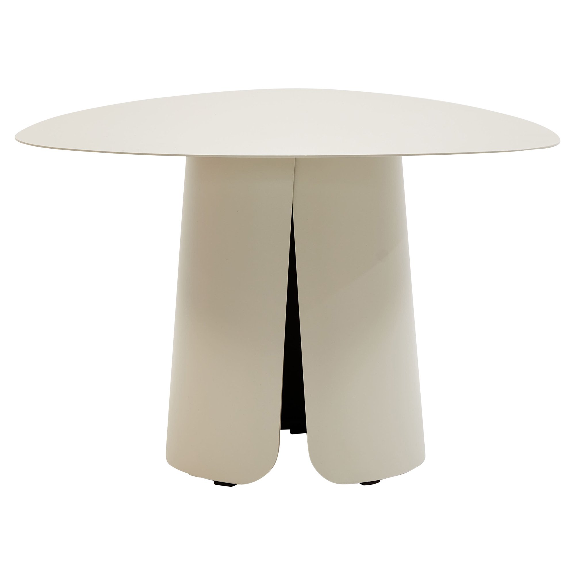 zaffira lounge tuintafel 60x60xh39 cm aluminium latte