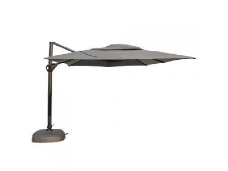 4SO Haciënda zweefparasol 3x4 characoal