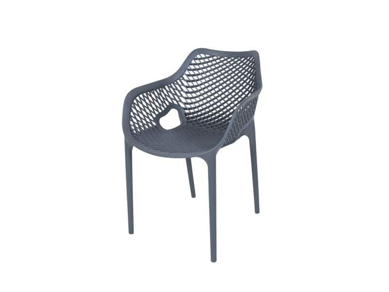 Air XL tuinstoel stapelbaar met armleuning