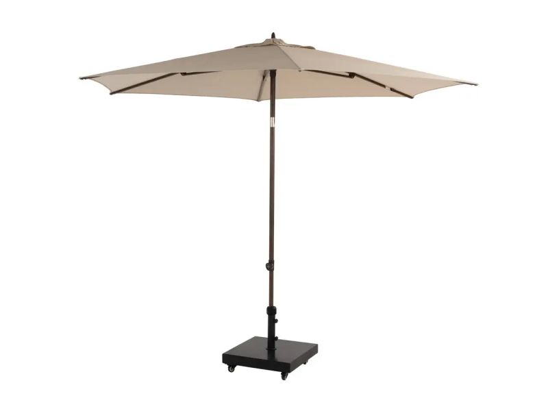 Azzurro 300 cm. Ø Wenge frame Beach