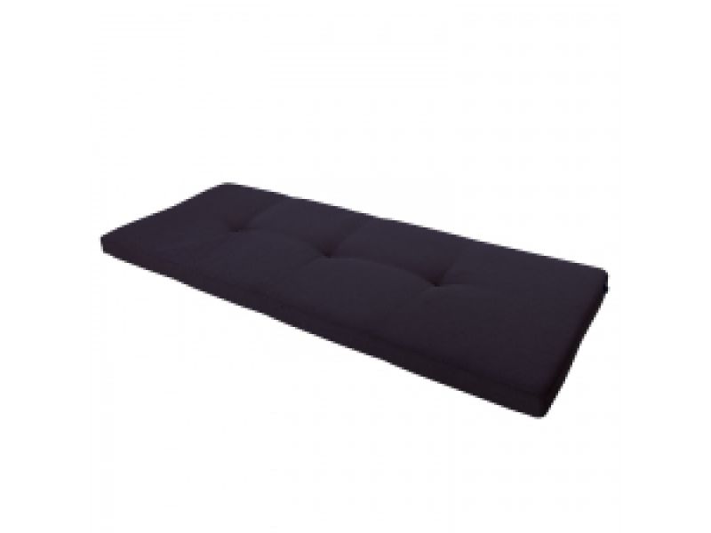 Bankkussen 150x60cm souffle Havana dark grey