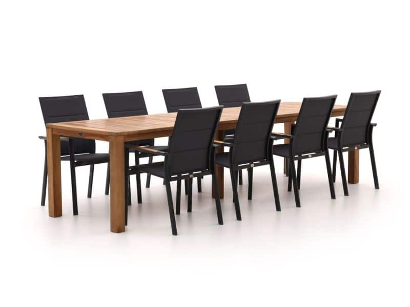Bellagio Albinea/Oxford 300cm dining tuinset 9-delig stapelbaar - Laagste prijsgarantie!