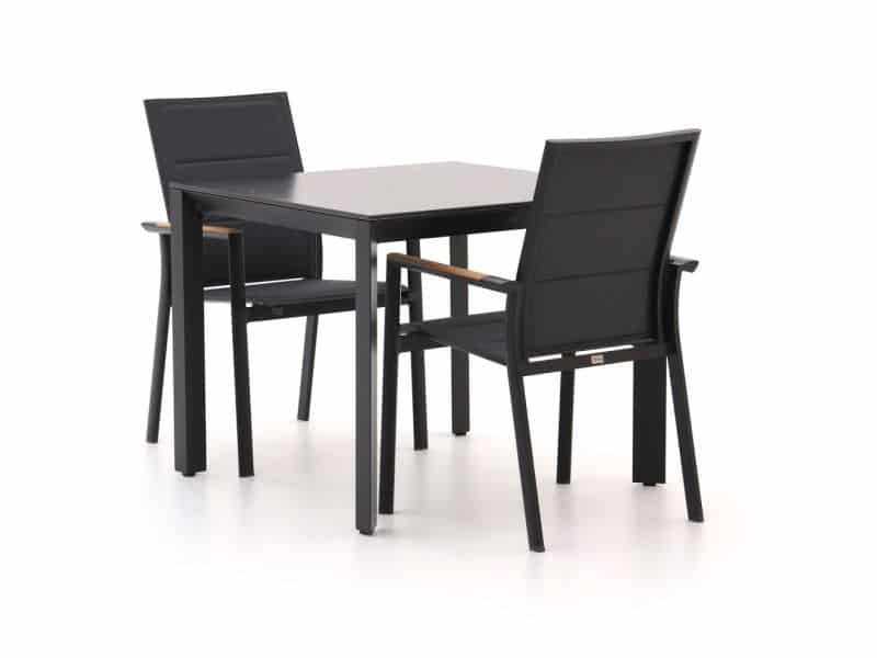 Bellagio Albinea/Sestino 90cm dining tuinset 3-delig stapelbaar - Laagste prijsgarantie!