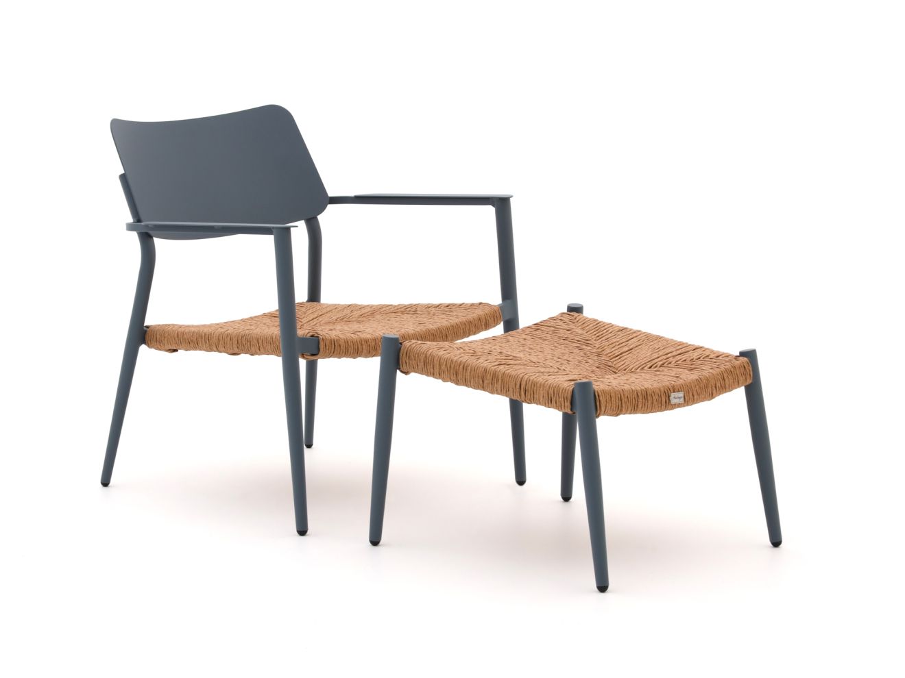 bellagio cino lounge tuinstoel met voetenbank stapelbaar laagste prijsgarantie!