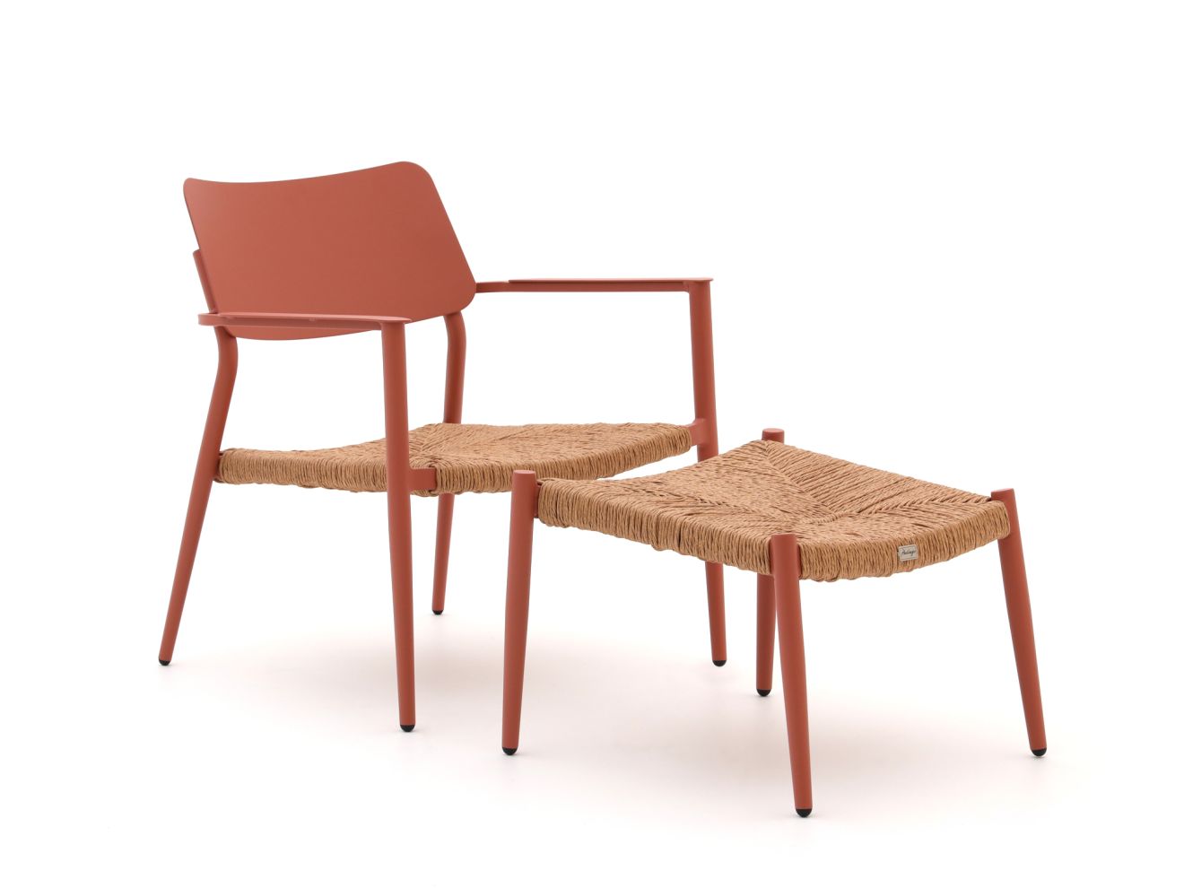 bellagio cino lounge tuinstoel met voetenbank stapelbaar laagste prijsgarantie!