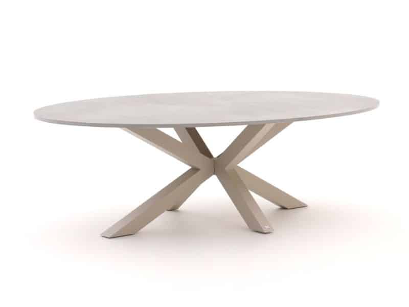 Bellagio Induno Ellips dining tuintafel 240x120cm - Laagste prijsgarantie!