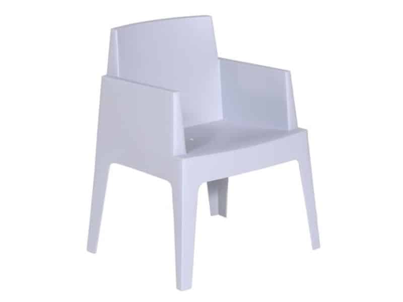 Box tuinstoel zilvergrijs Garden Impressions - Garden impressions