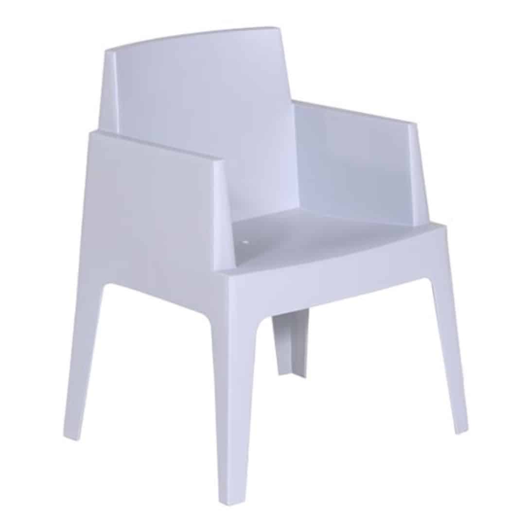 box tuinstoel zilvergrijs garden impressions garden impressions