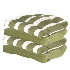 bundel rotankussens 46x46cm cuba en roma green