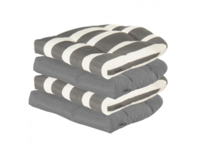 Bundel rotankussens 46x46cm cuba en roma grey