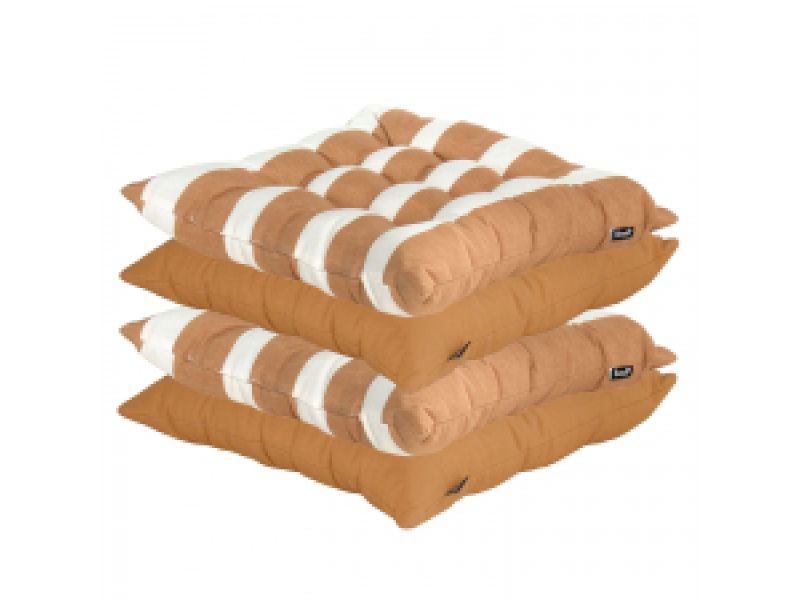 Bundel toscane kussens 46x46cm cuba en roma caramel