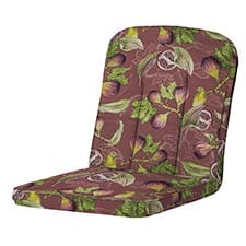 classic kussen jasmijn bordeaux (waterafstotend)