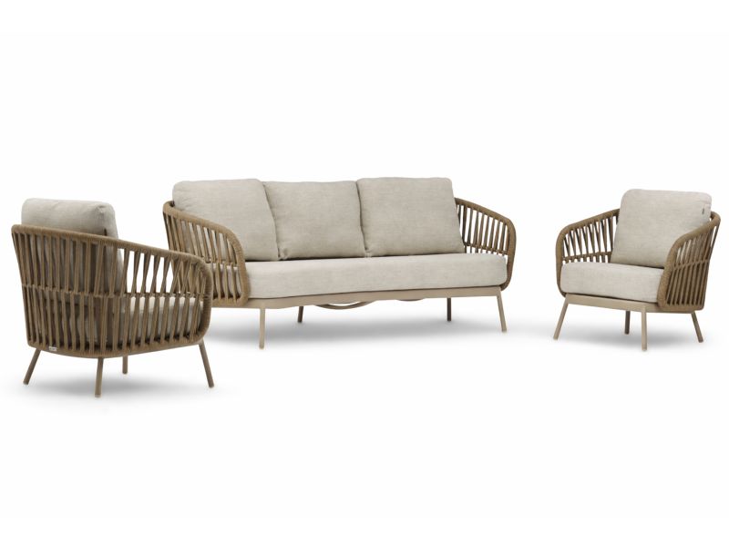 Coco Elara stoel-bank loungeset 3-delig
