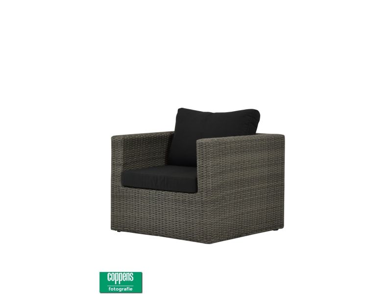 Colorado lounge stoel basalt Grijs Exclusief