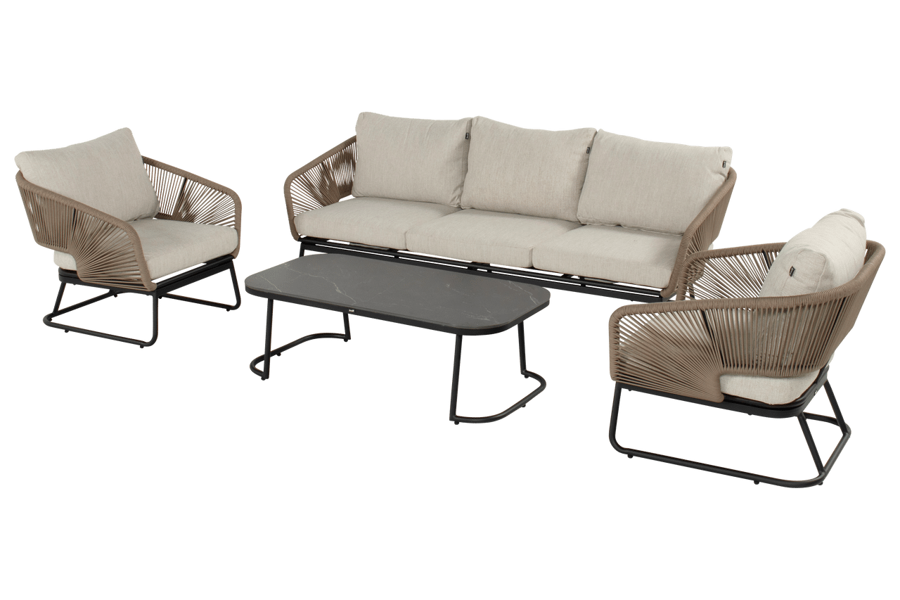 corsica lounge set met tafel xerix