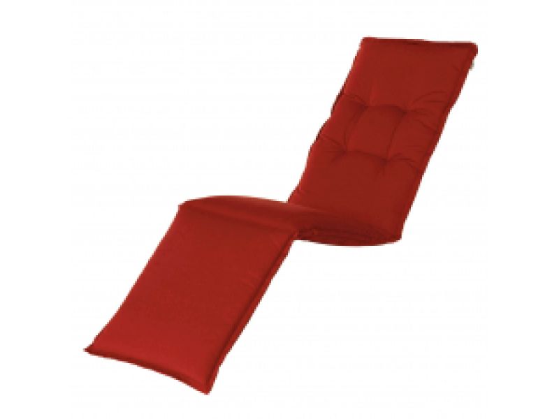 Deckchairkussen Havana red