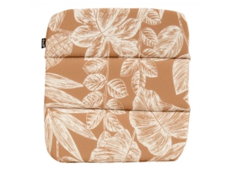 Delphine zitkussen 40x40cm Eva caramel