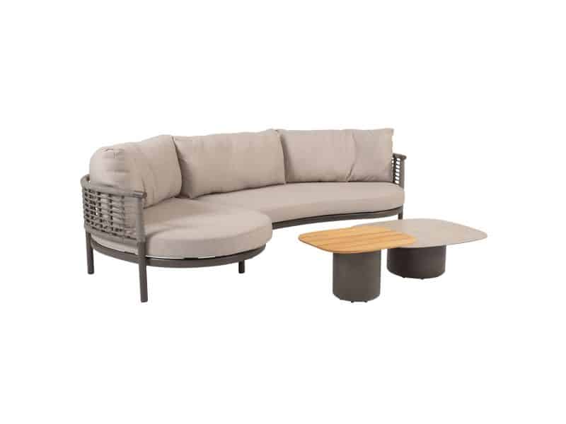 Demi Puglia chaise longue loungeset 4 delig terre Taste 4SO