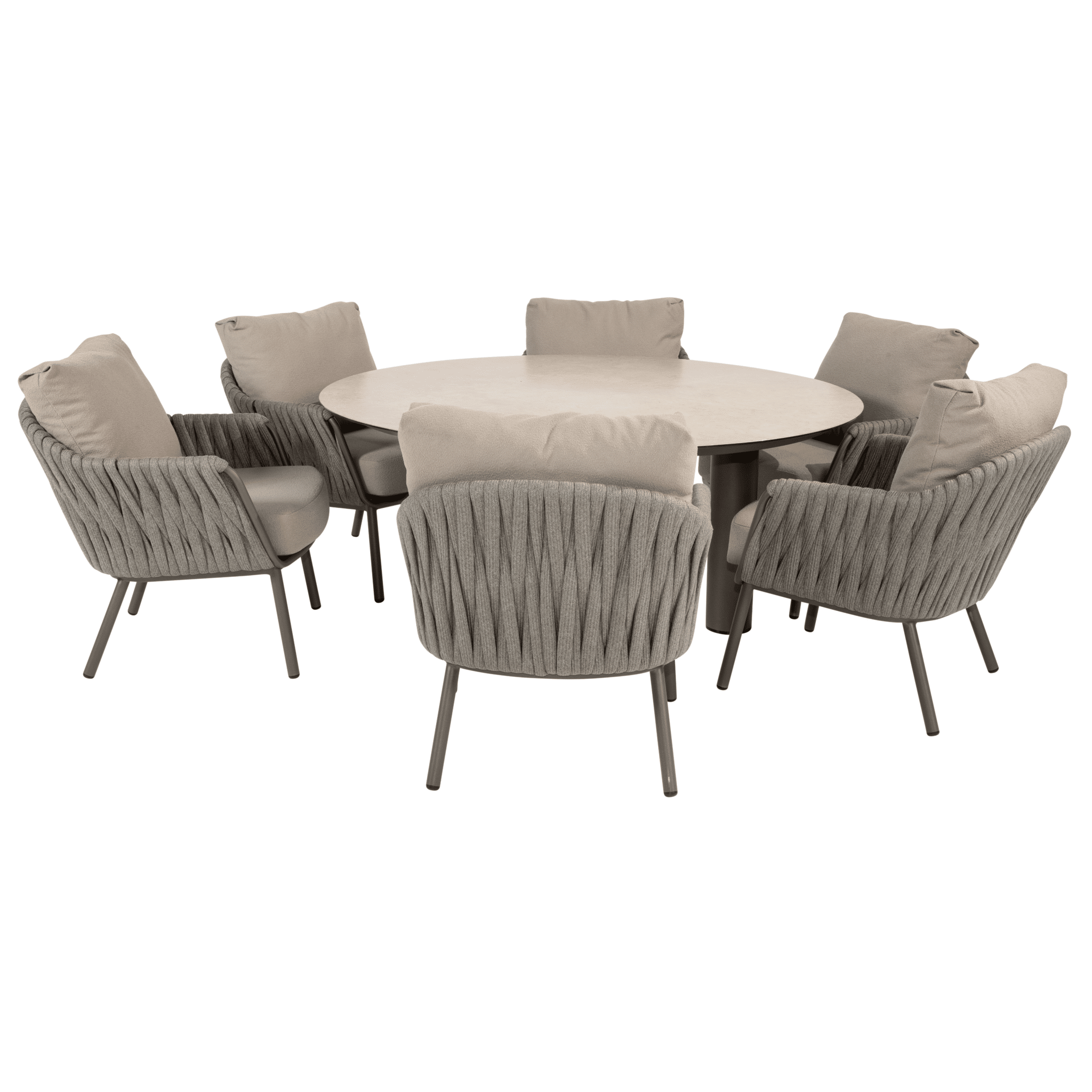 donato cannes low dining tuinset 160xh69 cm 7 delig keramiek terre taste 4so