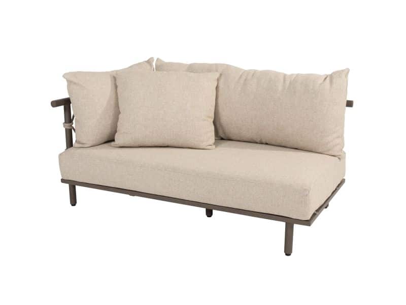 Ezra 2-zitsbank rechterarm terre 4 Seasons Outdoor