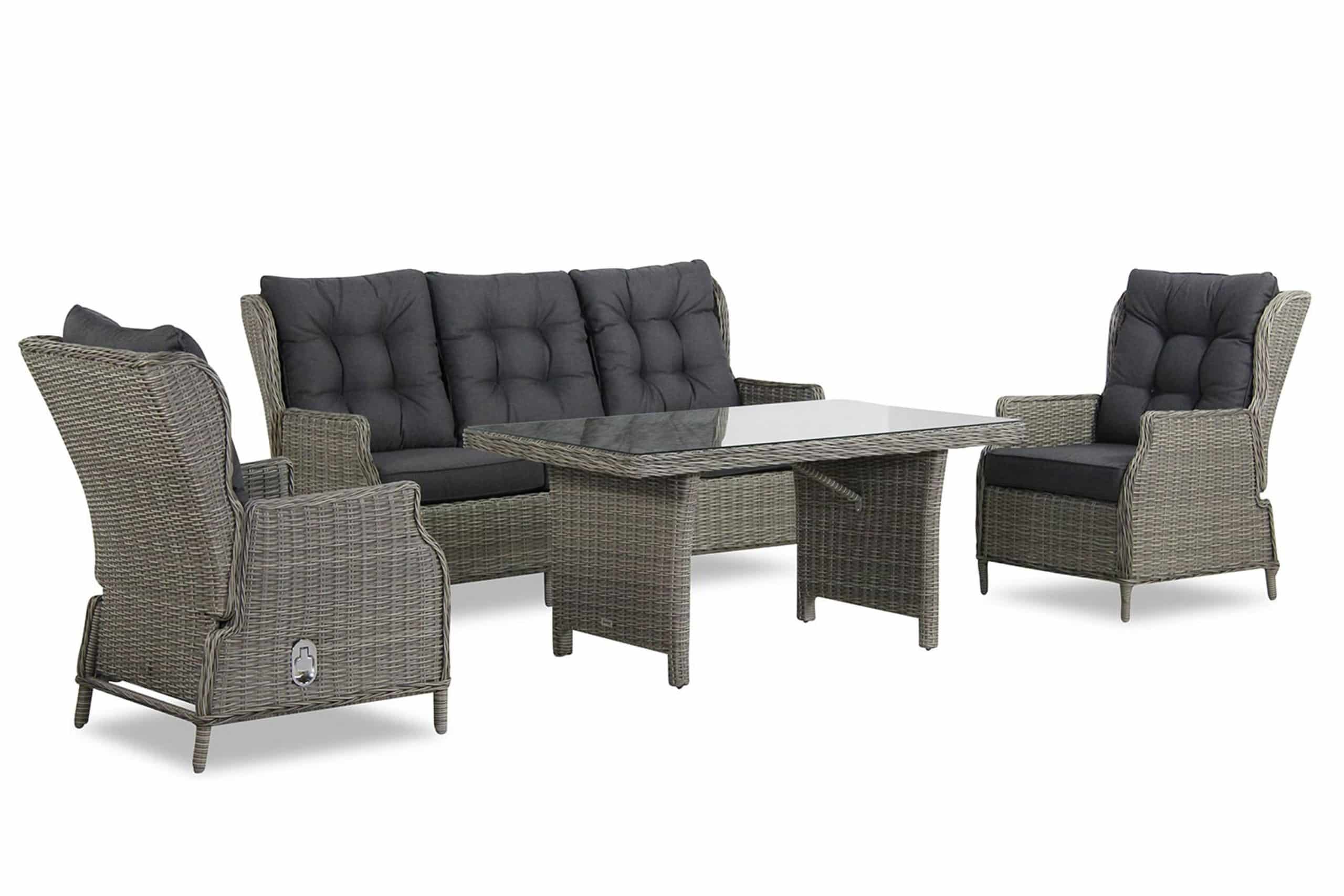 garden collections new castle dining loungeset 4 delig