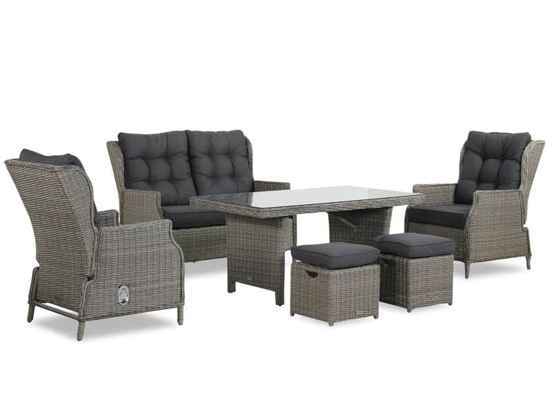 Garden Collections New Castle dining loungeset 6-delig