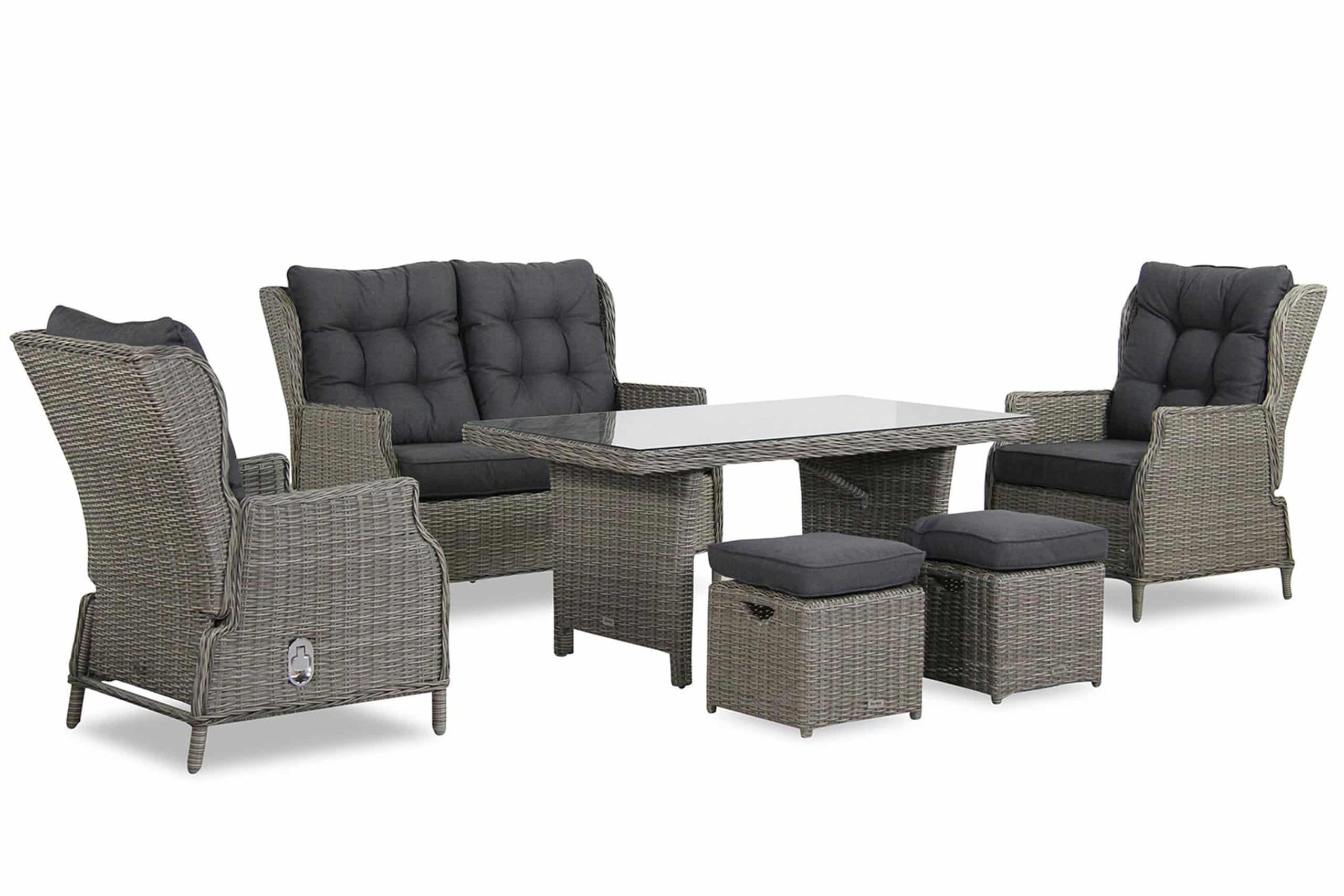garden collections new castle dining loungeset 6 delig