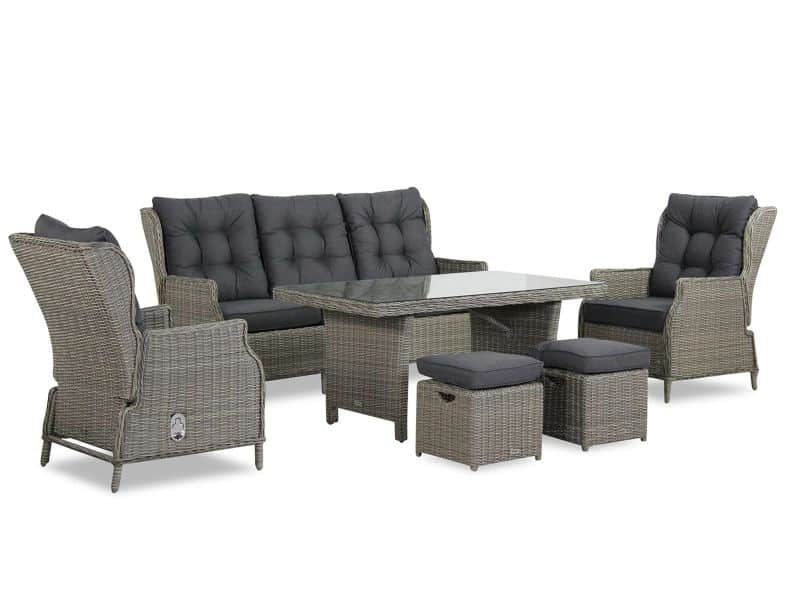 Garden Collections New Castle dining loungeset 6-delig