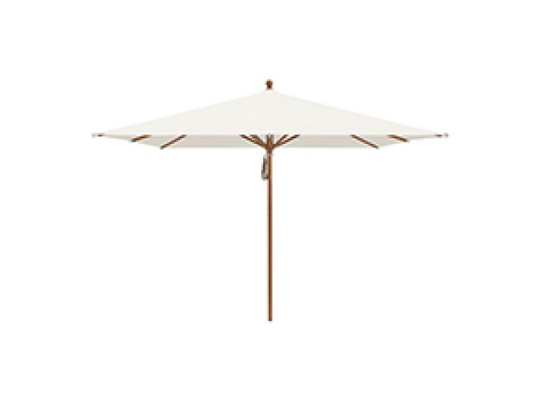 Glatz Piazza parasol 250x250cm stofklasse 2 (Off white)