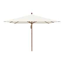 glatz piazza parasol 250x250cm stofklasse 2 (off white)