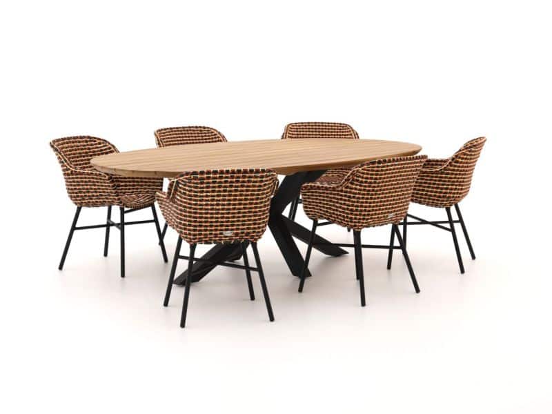 Hartman Delphine/Stephanie 240cm dining tuinset 7-delig - Laagste prijsgarantie!