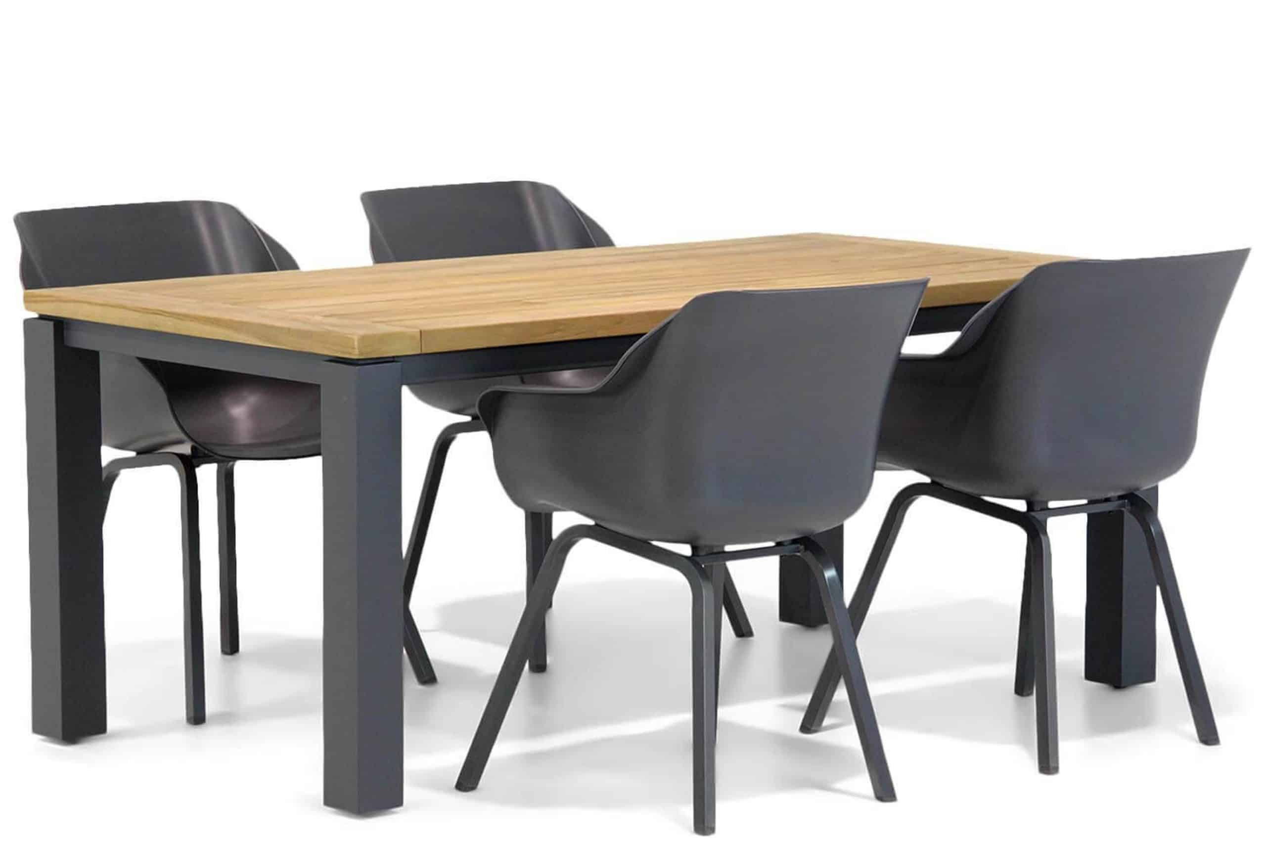 hartman sophie element/veneto 180 cm dining tuinset 5 delig