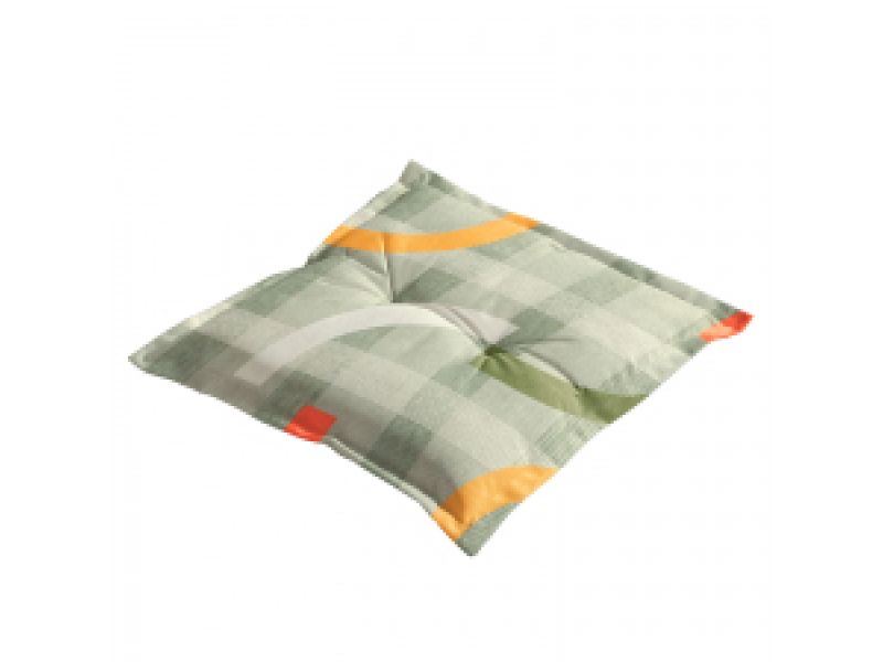 Hockerkussen 50x50cm Tess orange