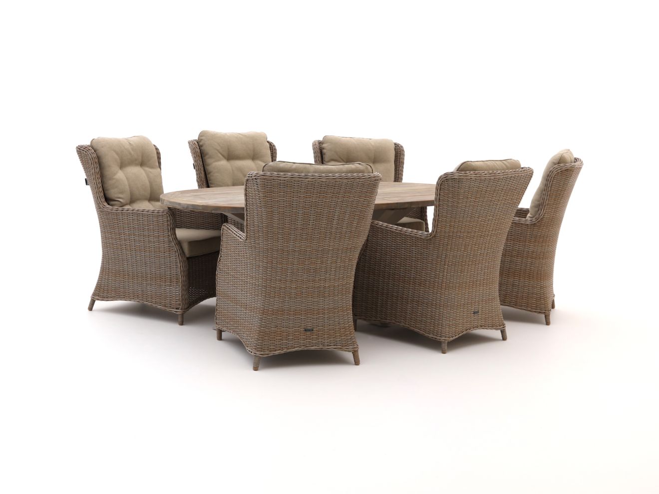 intenso milano/rough y 240cm dining tuinset 7 delig laagste prijsgarantie!