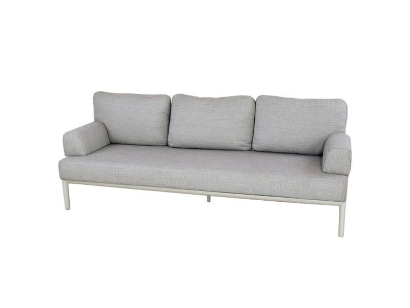 Keystone lounge 3-zitsbank sunny creme B 210 x D 80 x H 77.5 cm Oosterik Home - Oosterik home