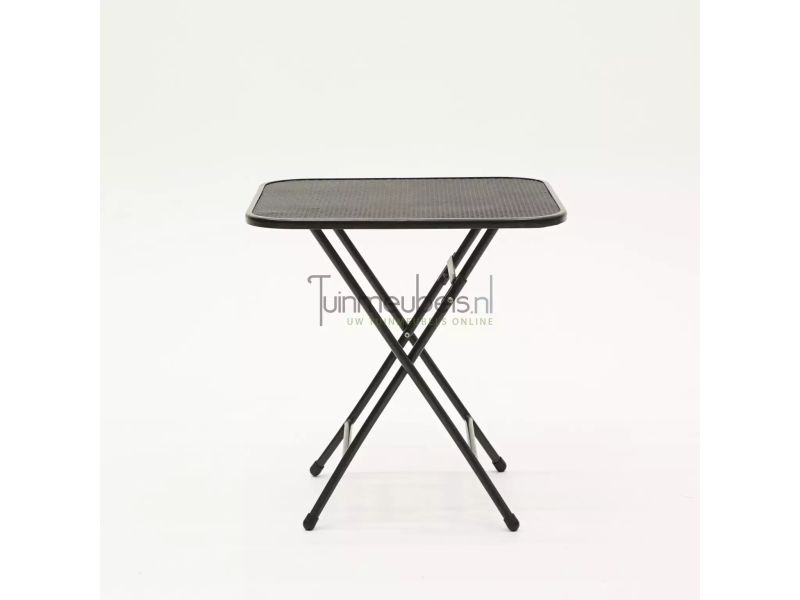 Klaptafel strekmetaal Grijs 70x70cm