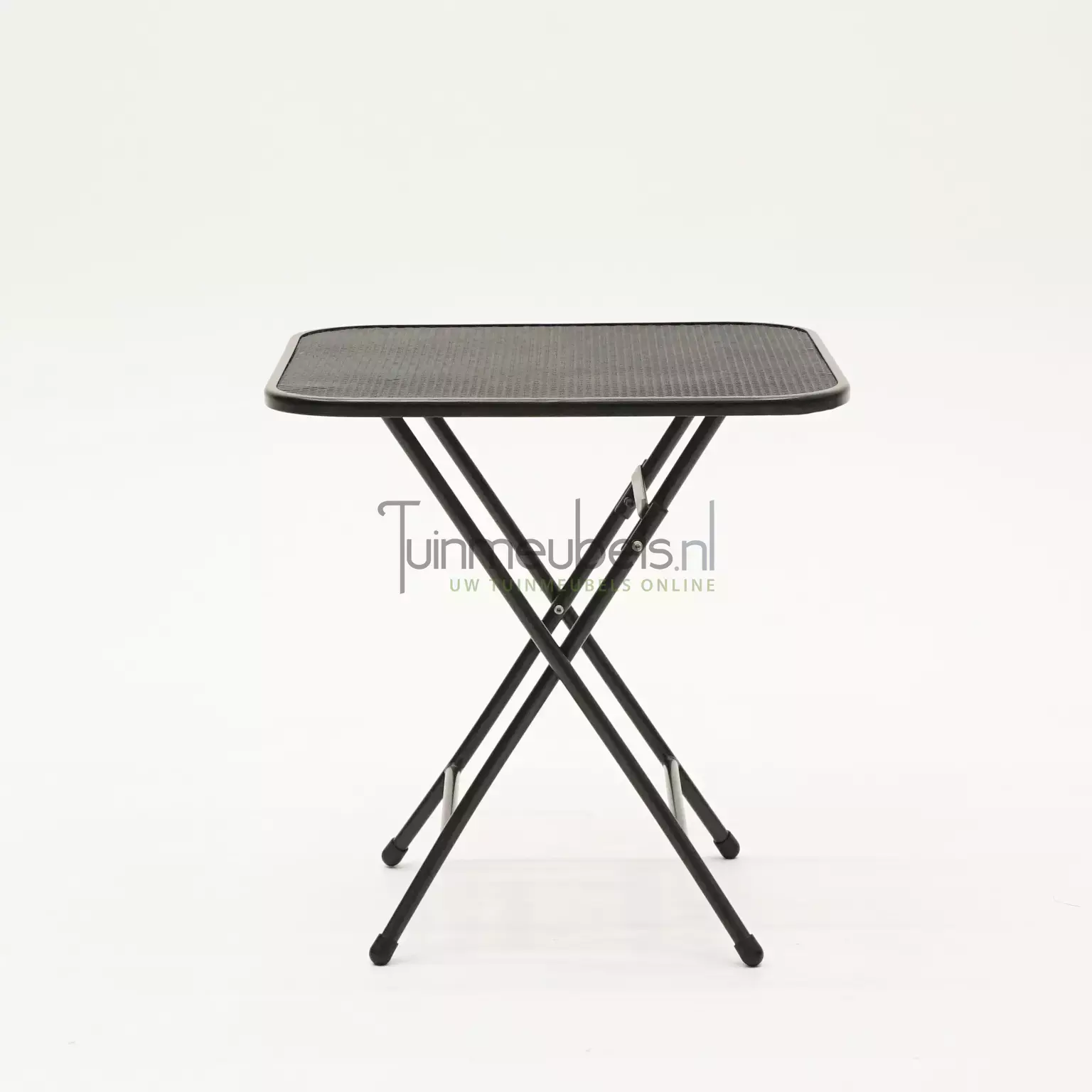 klaptafel strekmetaal grijs 70x70cm