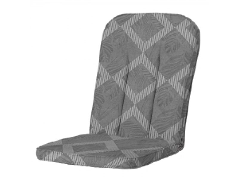 Kos/calvia/carlo kussen Demi grey (waterafstotend)