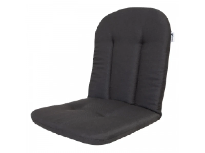 Kos/Calvia/Carlo kussen Ribera dark grey (waterafstotend)