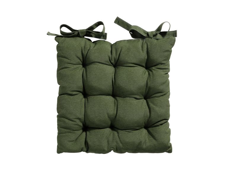 Kussen toscane l46b46cm pan. groen