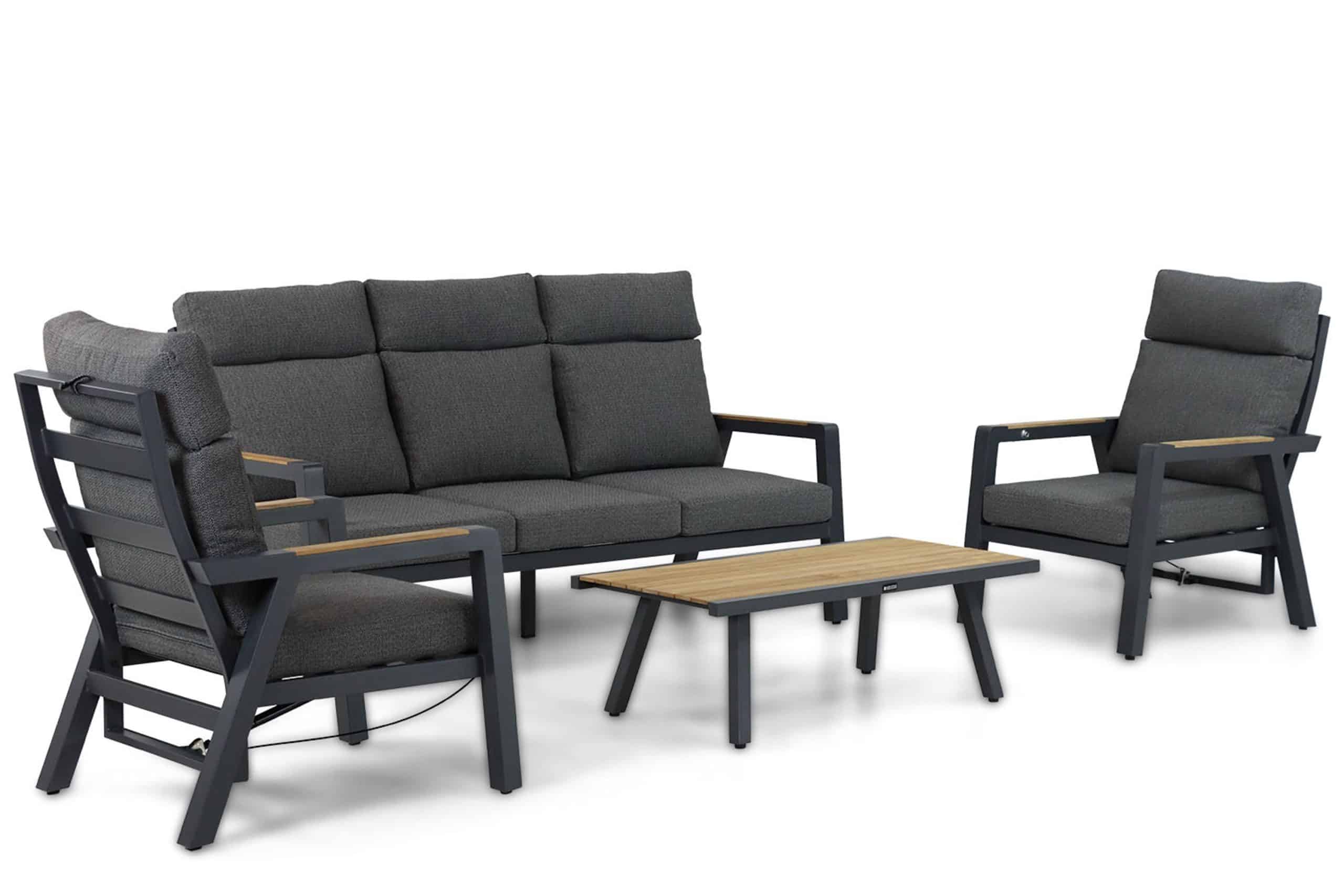 lifestyle marseille stoel bank loungeset 4 delig