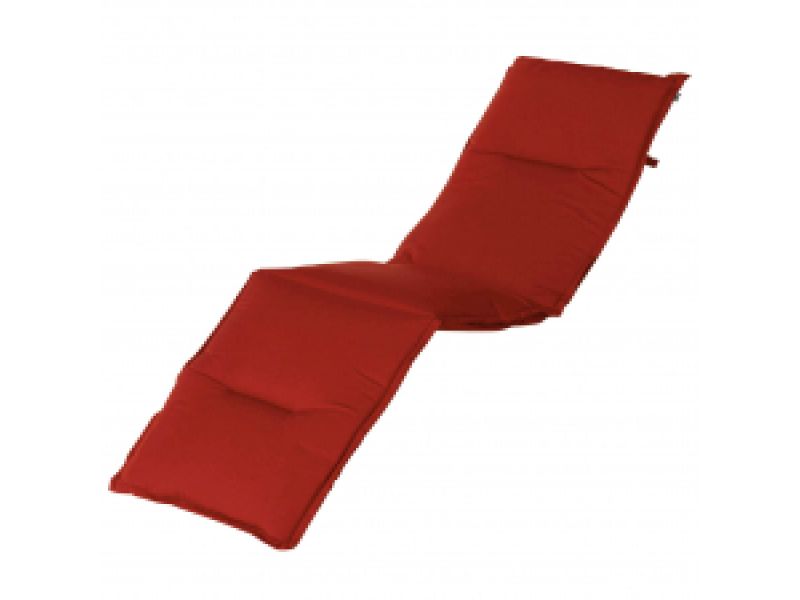 Ligbedkussen 183x56cm Havana red