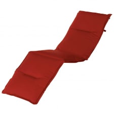 ligbedkussen 183x56cm havana red