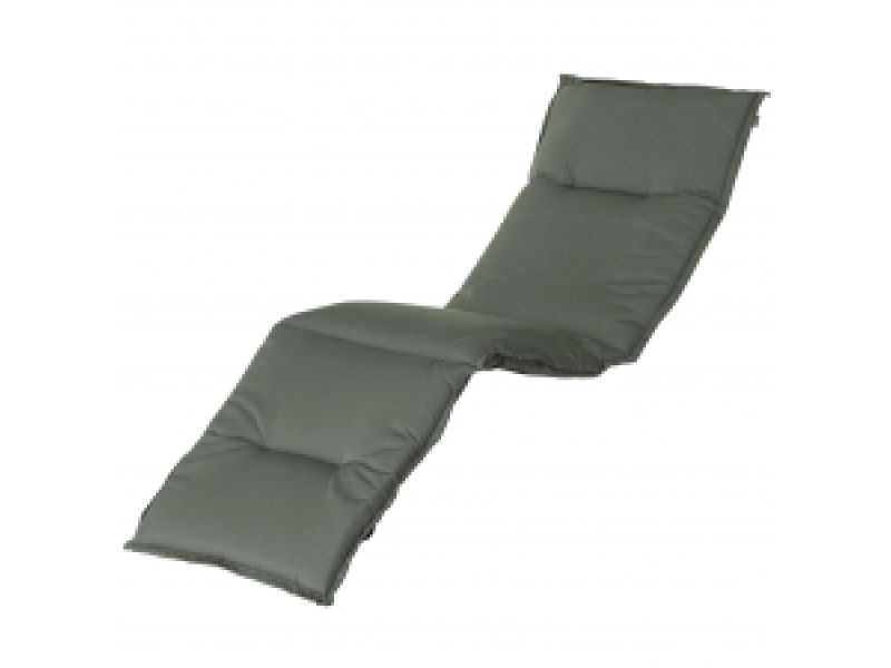 Ligbedkussen 183x56cm Havana silver