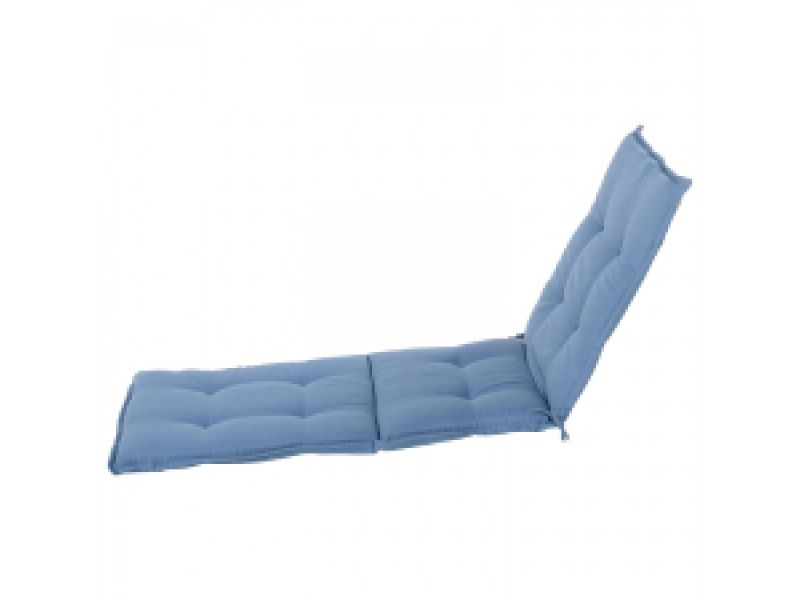 Ligbedkussen 190x57cm Casual steelblue