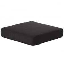 loungekussen 60x60cm carré havana dark grey