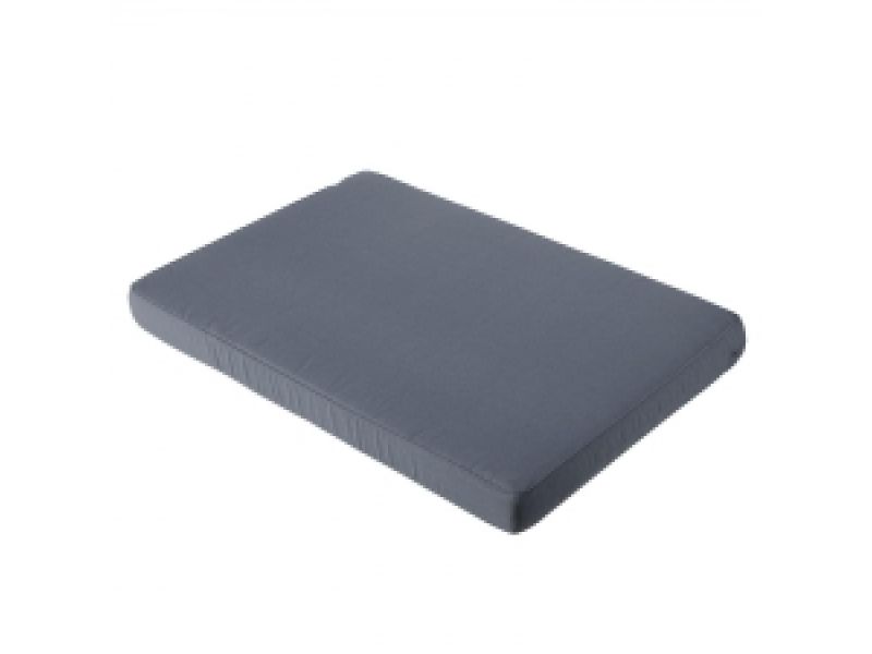 Loungekussen pallet 120x80cm carré Panama safier blue