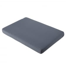 loungekussen pallet 120x80cm carré panama safier blue