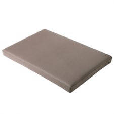 loungekussen pallet 120x80cm carré panama taupe