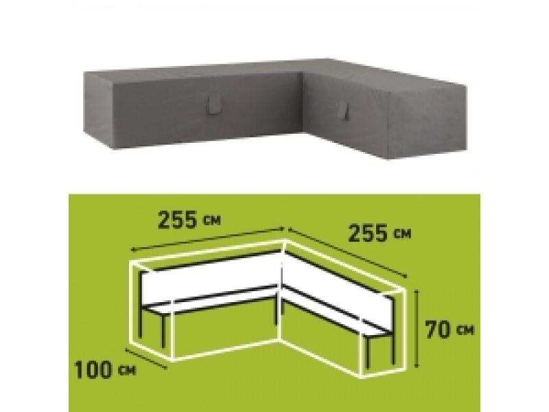 Loungesethoes 255x255x100xh70cm